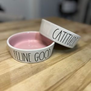Rae Dunn Sassy Cat Bowls
